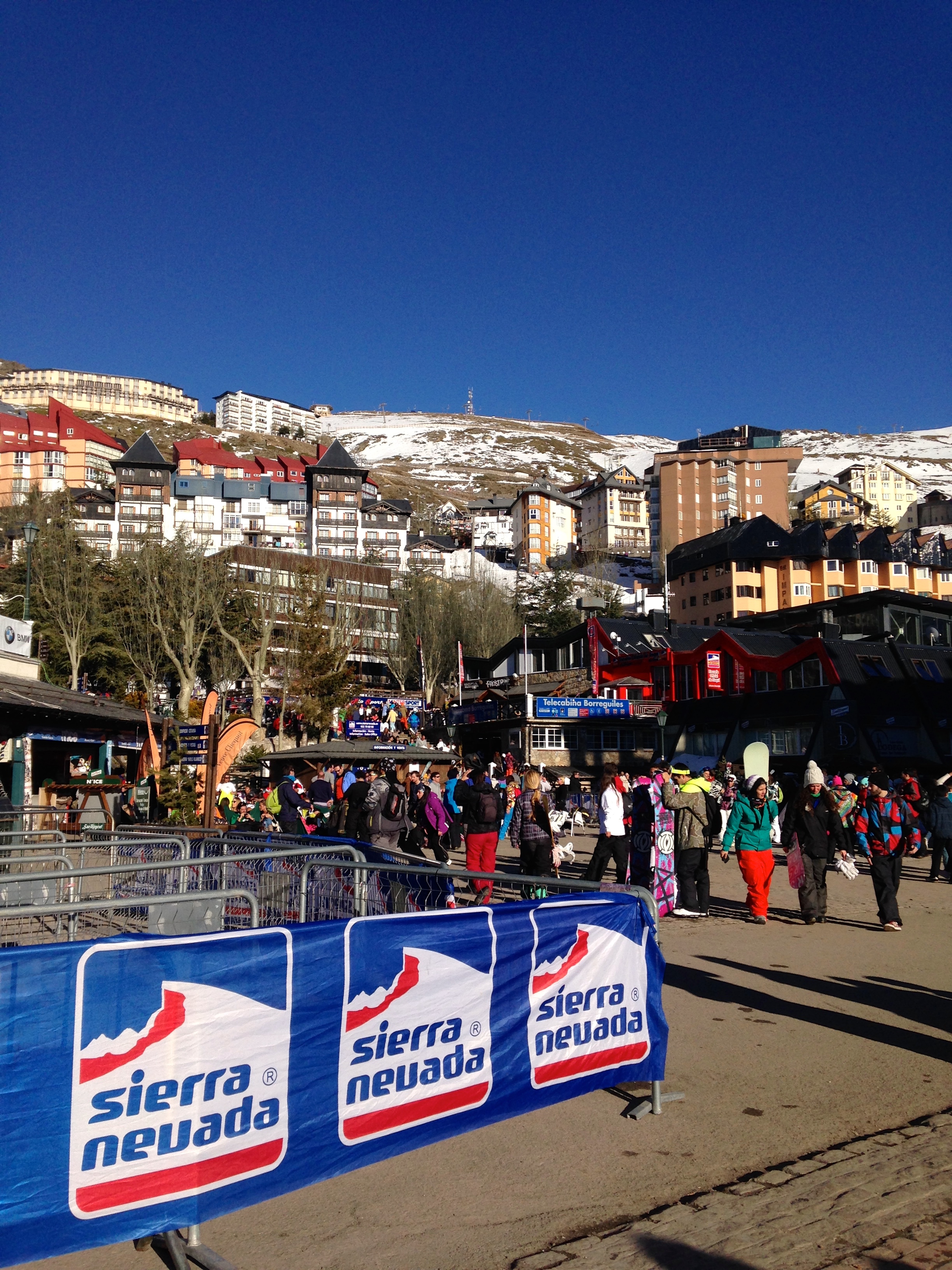 Sierra Nevada ski station and resort