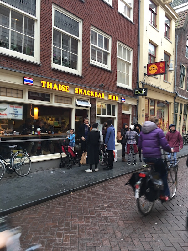 Thaise Snack Bar Bird has some of the freshest and quickest Thai food in Amsterdam. Don't miss it!