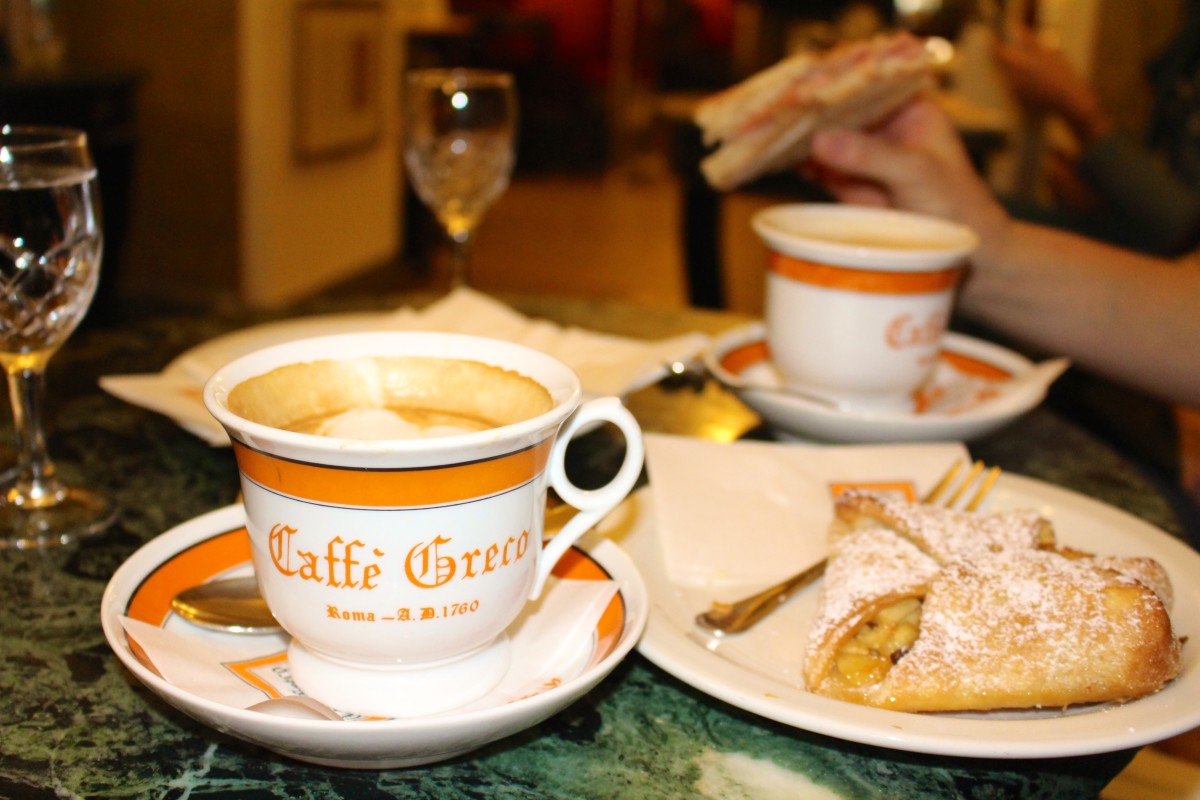 The Oldest Cafe in Rome, Antico Caffe Greco