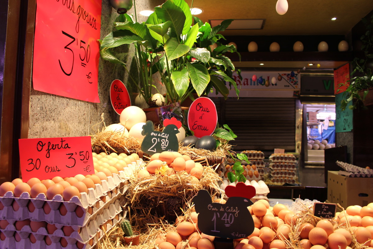 What to eat at el Mercado de La Boquería, Barcelona, Spain