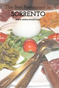 Want to eat at the best restaurant in Sorrento? Find out where to go here!