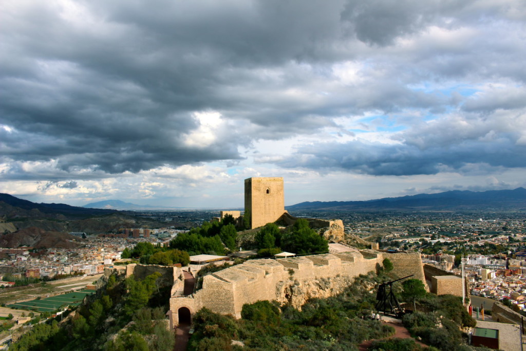 Lorca, home to a great medieval festival and castle in Murcia, Spain