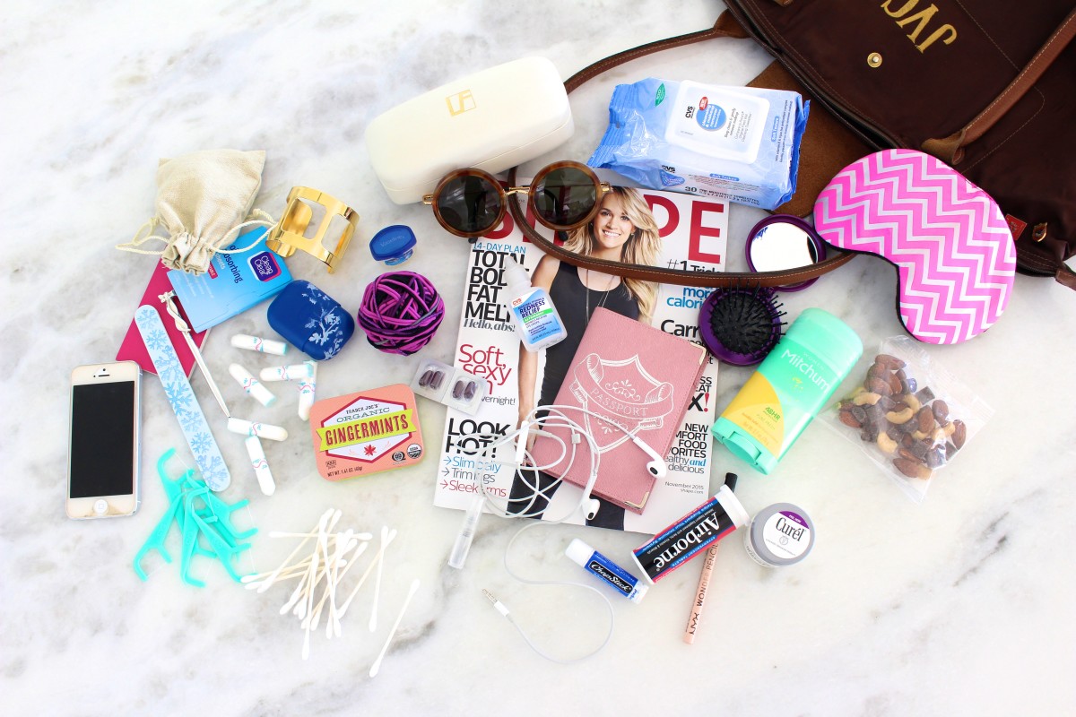29 Items Every Girl MUST Have in Her Carry-on! You never want to be stuck without the essentials!