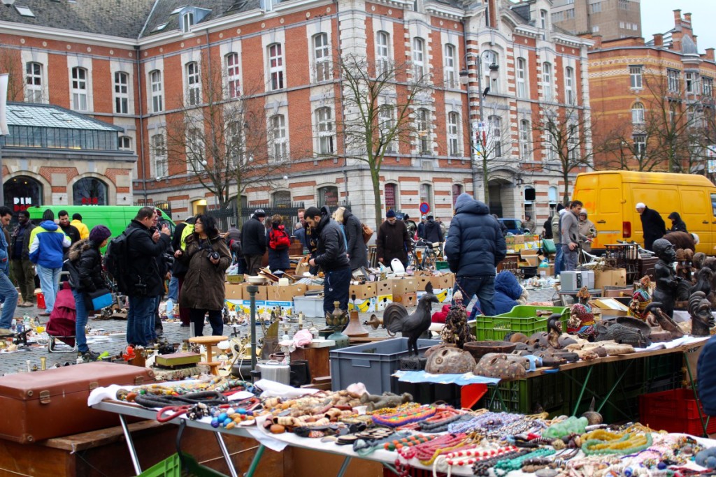 The Most Talked About Flea Market in Belgium is a must see! If you are in Brussels, make a stop at the Marolles Flea Market. 