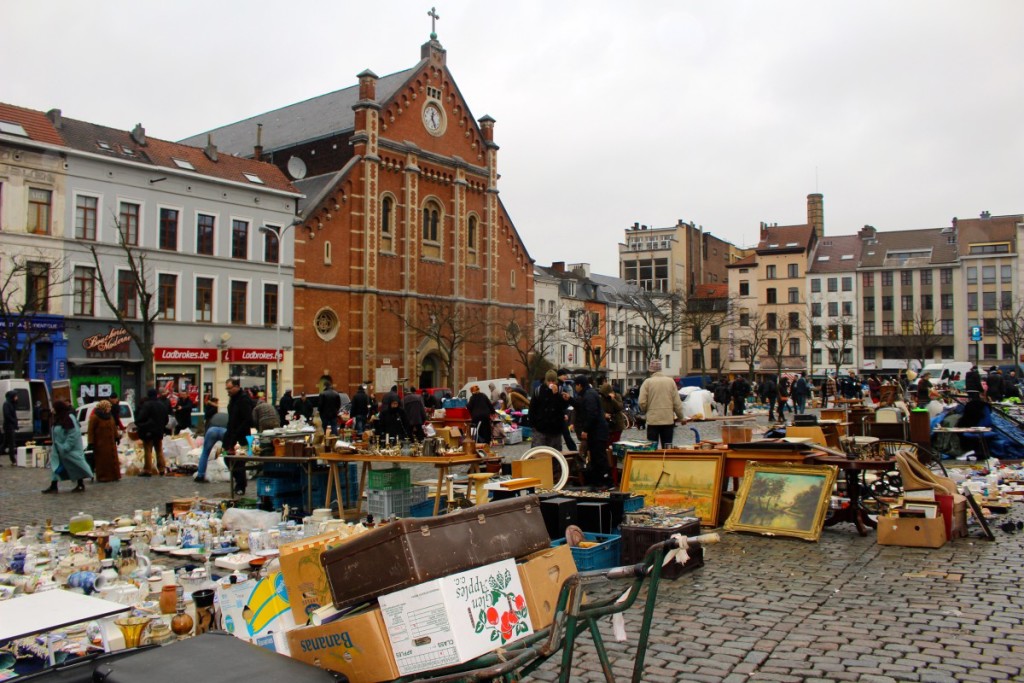 The Most Talked About Flea Market in Belgium is a must see! If you are in Brussels, make a stop at the Marolles Flea Market. 