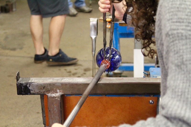 At the Thames Glass Glassblowing Studio and Gallery, you will find dedicated artists and glassmakers at work, sculpting and blowing some of New England's finest hand blown glass products. Stop in to try your hand at glass blowing today!