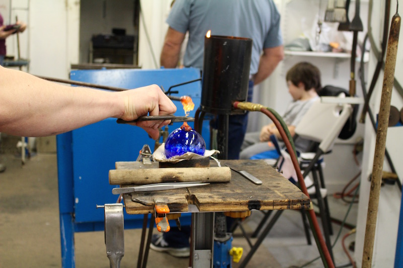 At the Thames Glass Glassblowing Studio and Gallery, you will find dedicated artists and glassmakers at work, sculpting and blowing some of New England's finest hand blown glass products. Stop in to try your hand at glass blowing today!