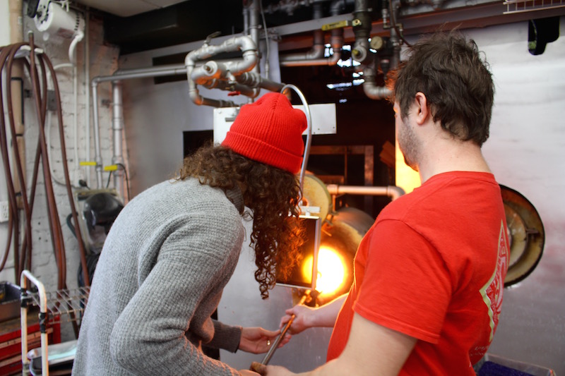 At the Thames Glass Glassblowing Studio and Gallery, you will find dedicated artists and glassmakers at work, sculpting and blowing some of New England's finest hand blown glass products. Stop in to try your hand at glass blowing today!