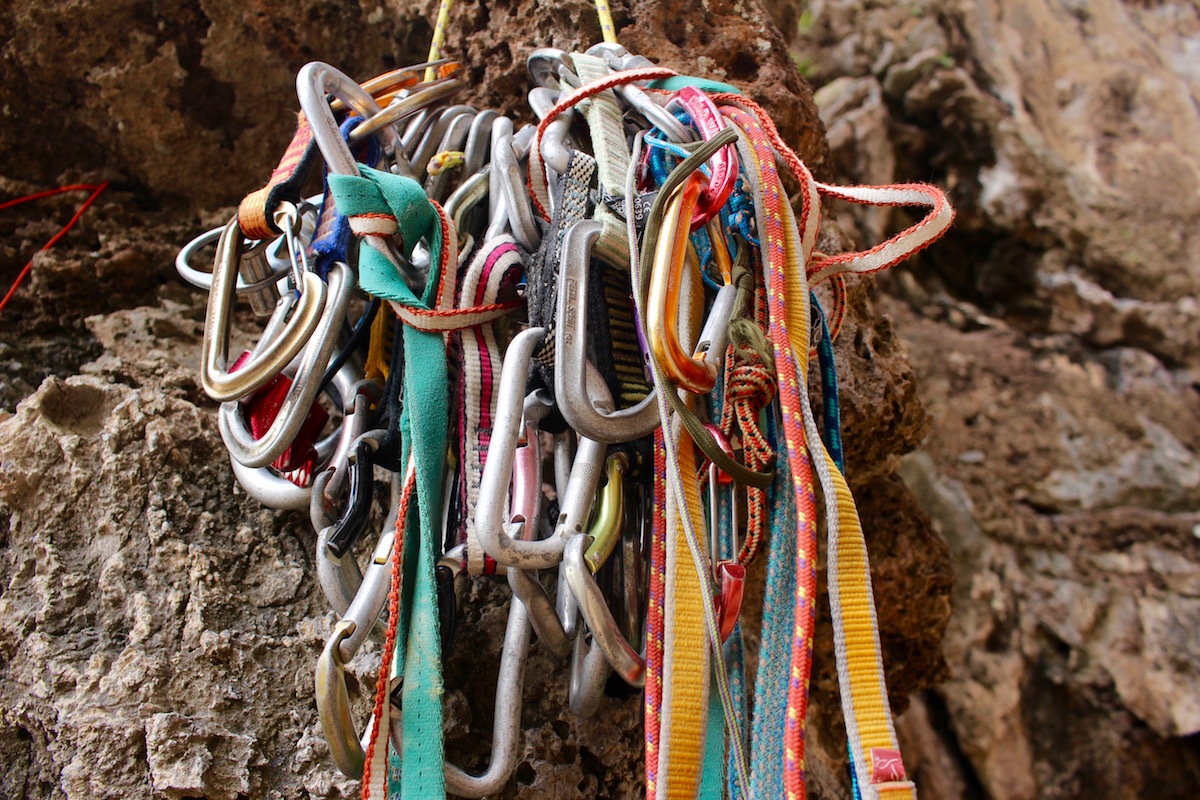 Rock climbing equipment 