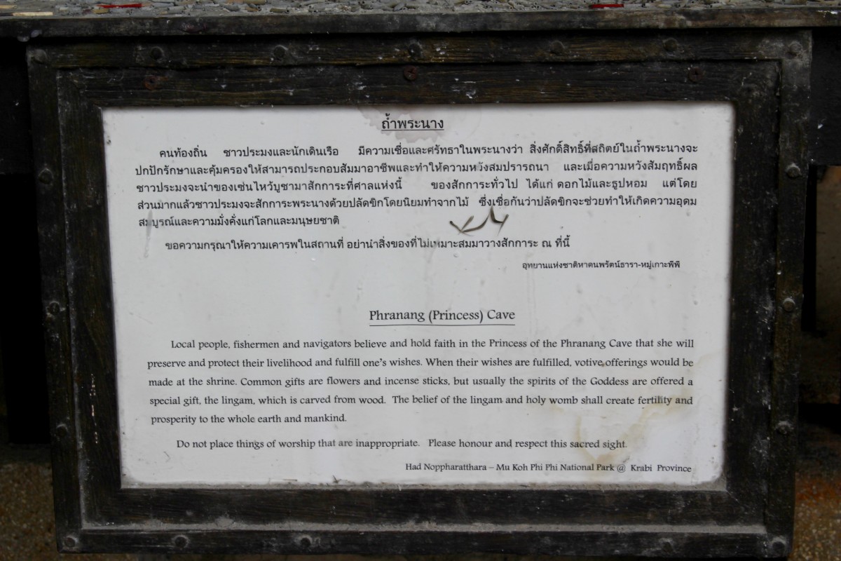 The Phra Nang Princess Cave at Railay Beach in Krabi, Thailand has the most absurd collection of wooden penises you will ever see!