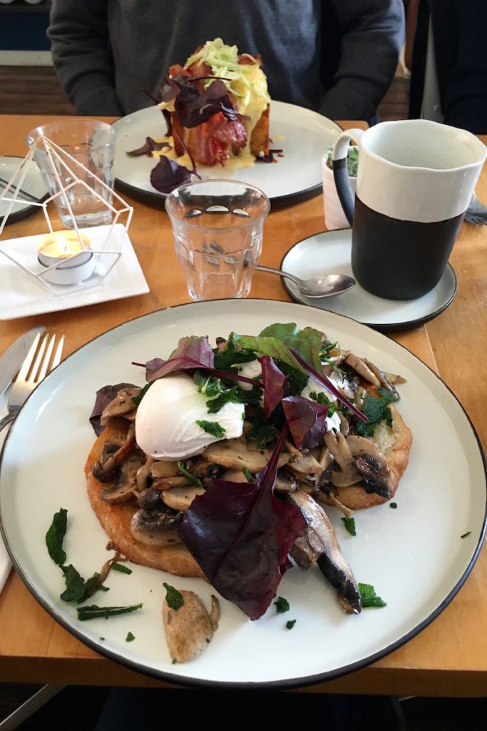 Dignita Amsterdam is a brunch you won't feel guilty about. They donate 100% of their profits to Not For Sale and their menu is out of this world good!