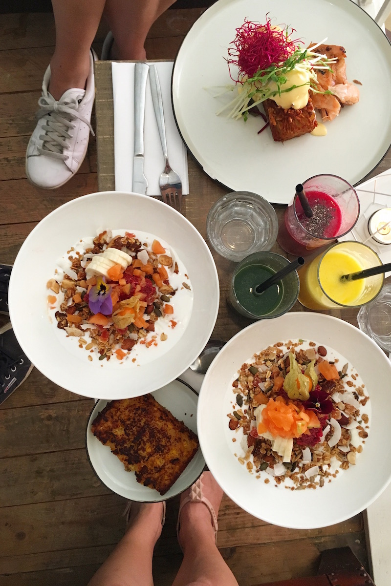 Dignita Amsterdam is a brunch you won't feel guilty about. They donate 100% of their profits to Not For Sale and their menu is out of this world good!