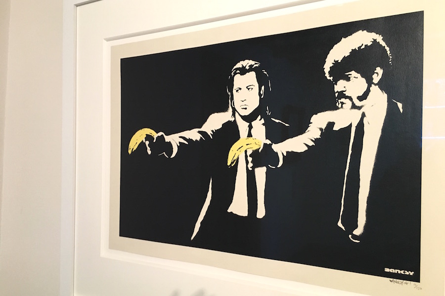 The opening exhibition at Moco Amsterdam Museum features street artist, Banksy, and pop artist, Andy Warhol side-by-side!