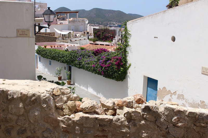 Ibiza's old town in photos.