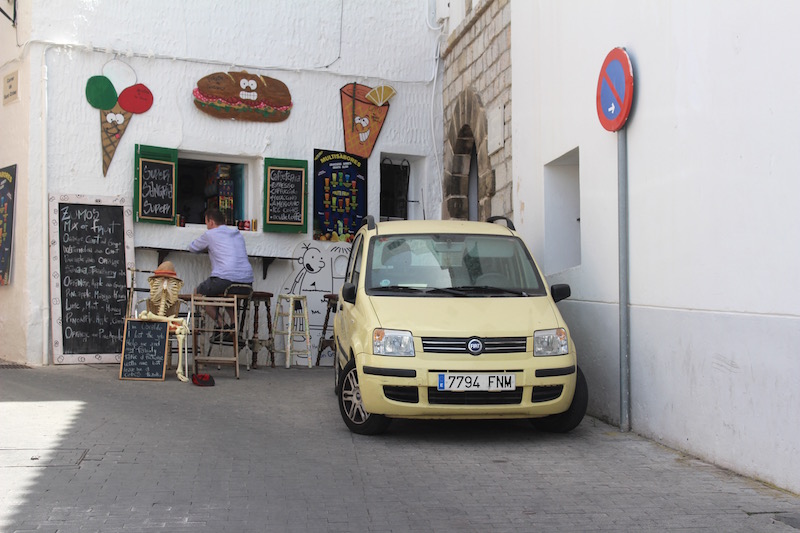 Ibiza's old town in photos.