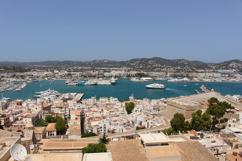 Ibiza's old town in photos.