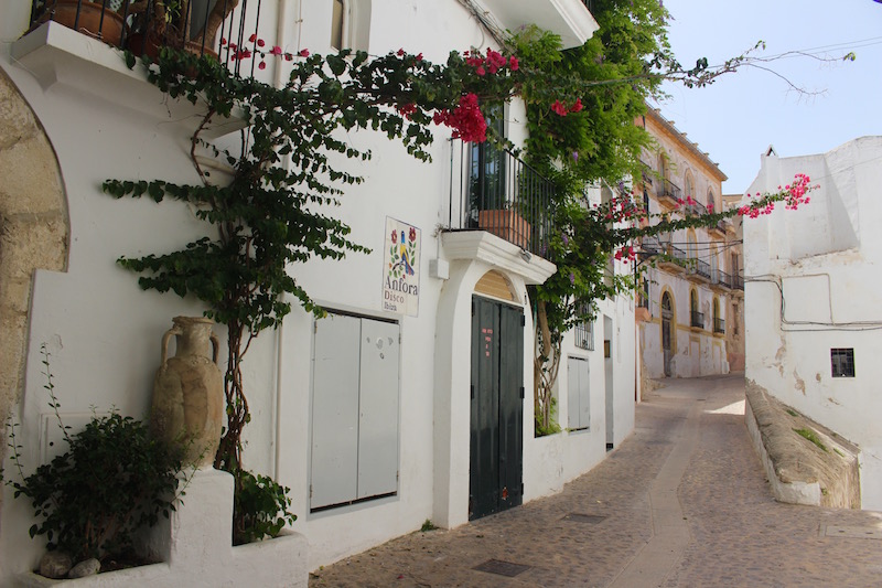 Ibiza's old town in photos.