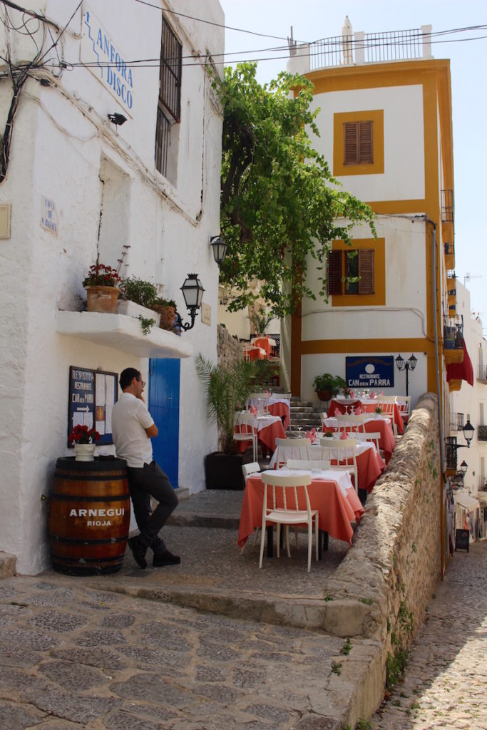 Ibiza's old town in photos.