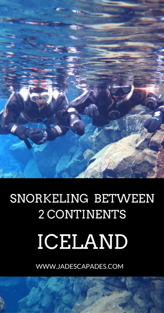 Snorkeling in the Silfra Fissure in Iceland is an absolute must do! #snorkeling #Iceland