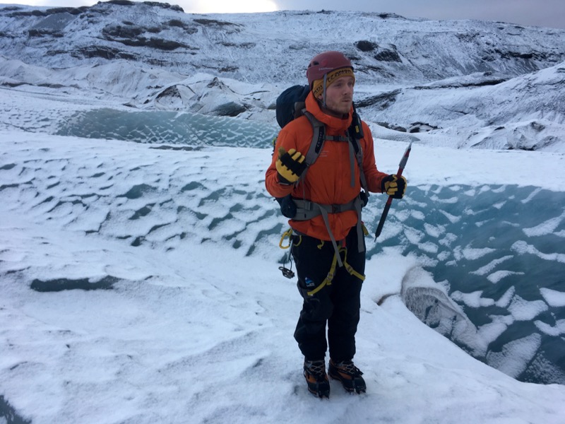 Going to Iceland without going glacier hiking is like going to Cancún without going to the beach - you've just gotta do it! #Iceland #Glaciers