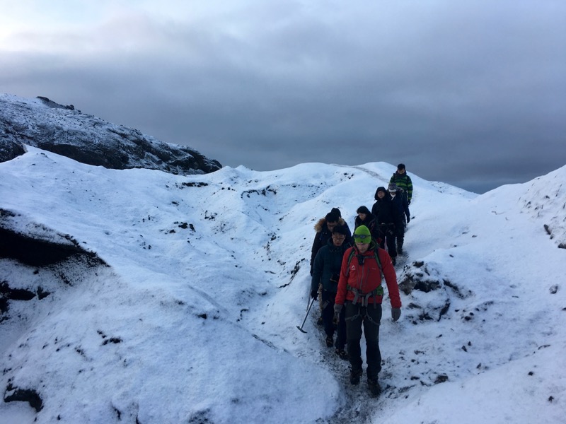 Going to Iceland without going glacier hiking is like going to Cancún without going to the beach - you've just gotta do it! #Iceland #Glaciers