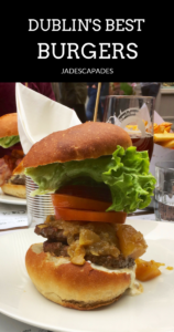 If you're ever in Dublin, definitely stop by Jo'Burger, and don't be that girl who orders a salad. They may just be Dublin's best burgers. #burgers #hamburgers #dublin #ireland