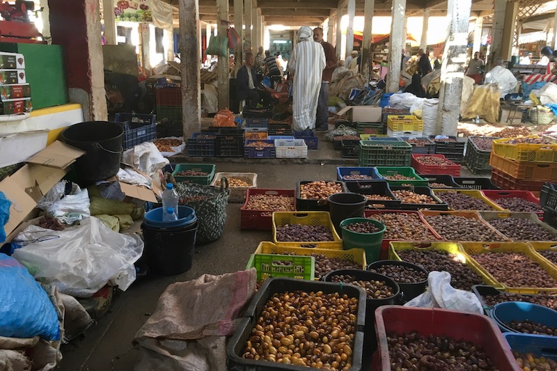 The Rissani market in Morocco