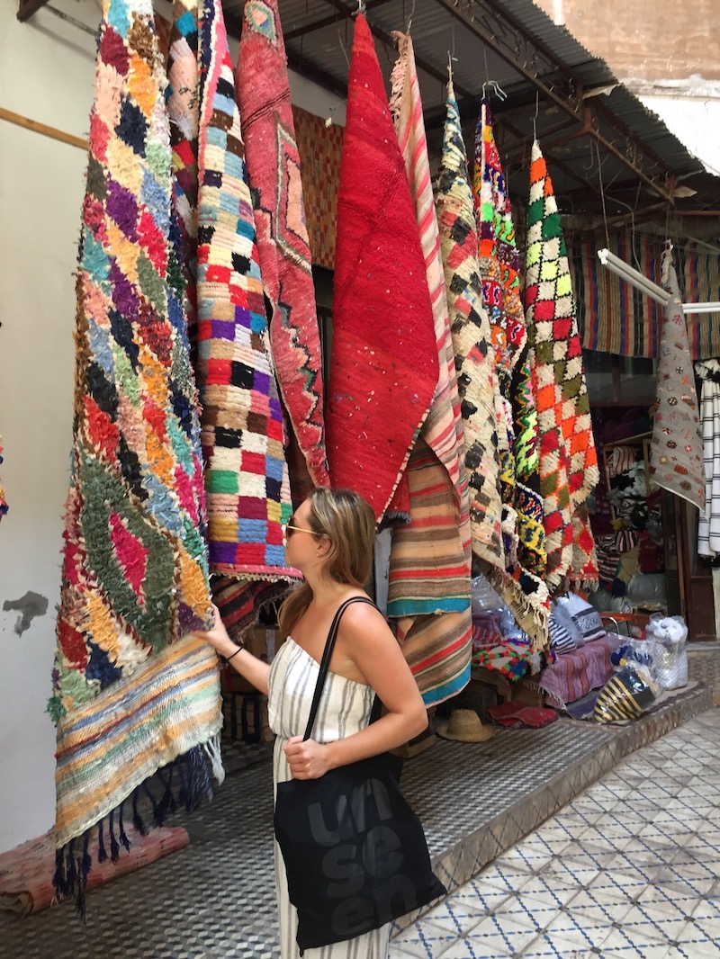 Marrakech shopping in the Medina