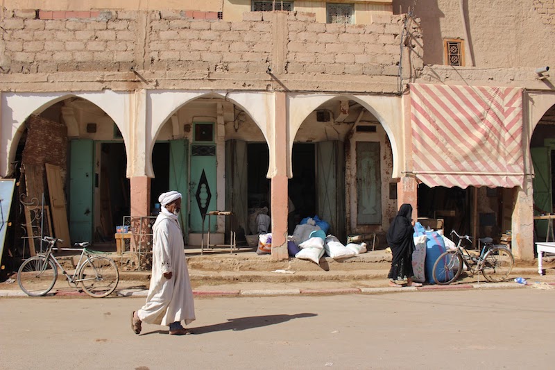 The Rissani market in Morocco