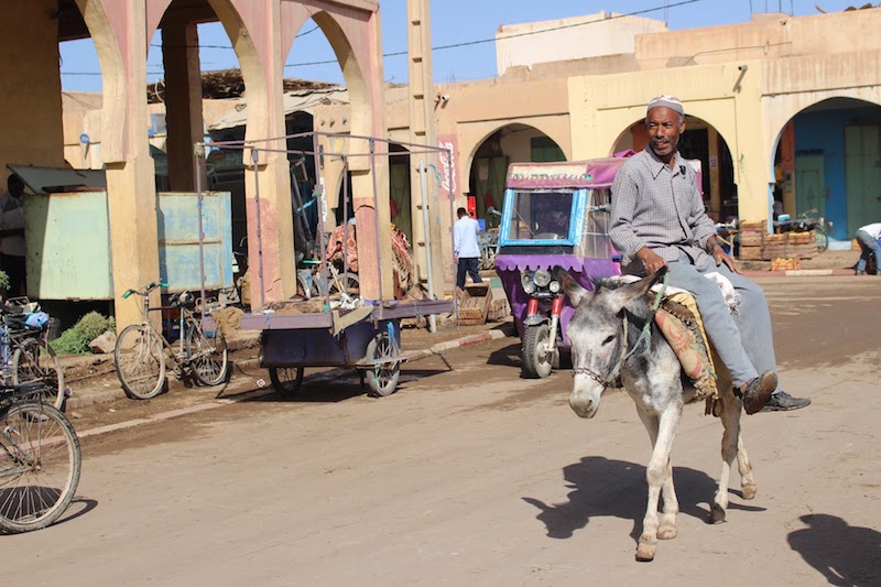 The Rissani market in Morocco