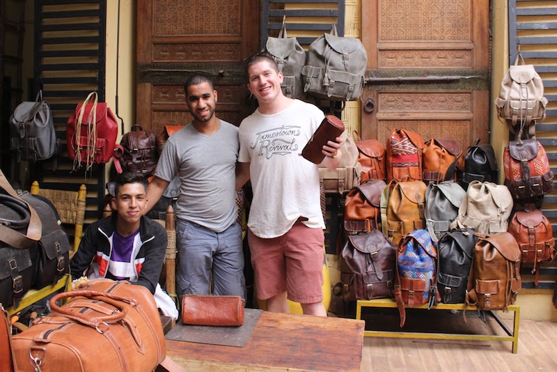 Marrakech shopping in the Medina