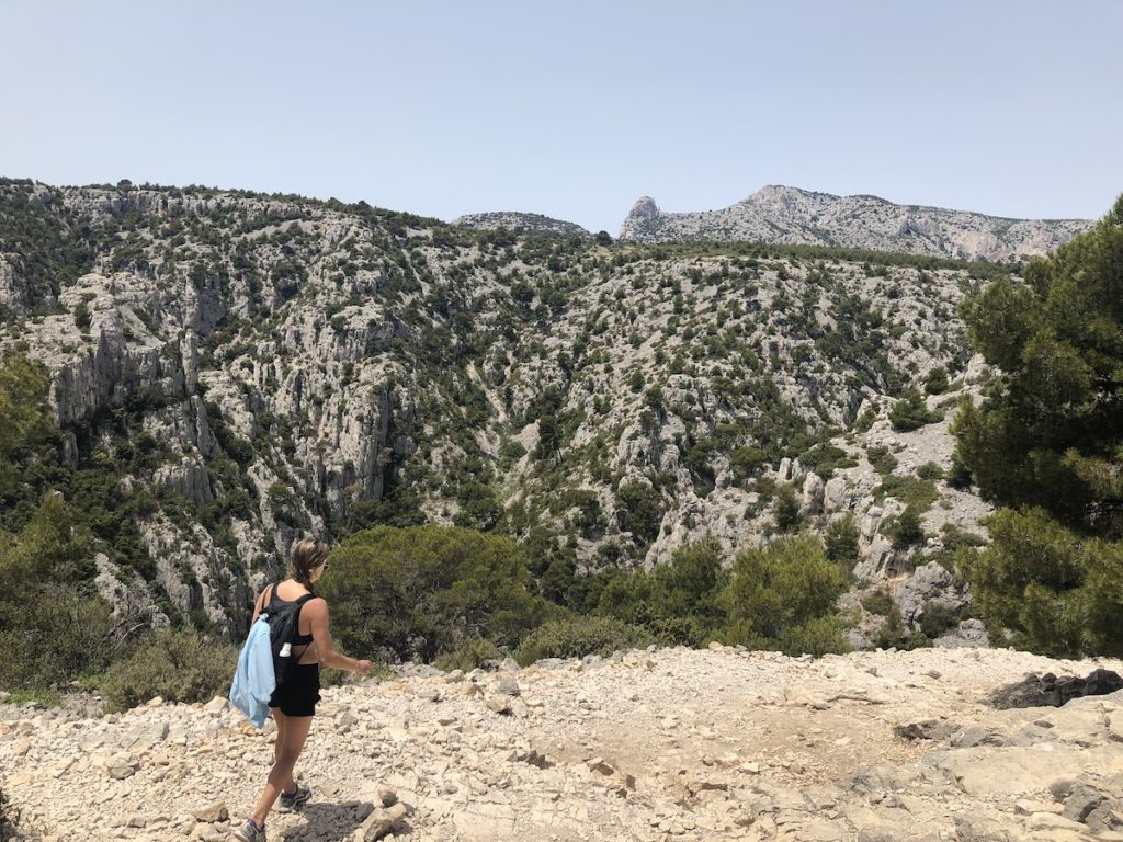 Hiking to Calanque Port Pin, Cassis, France