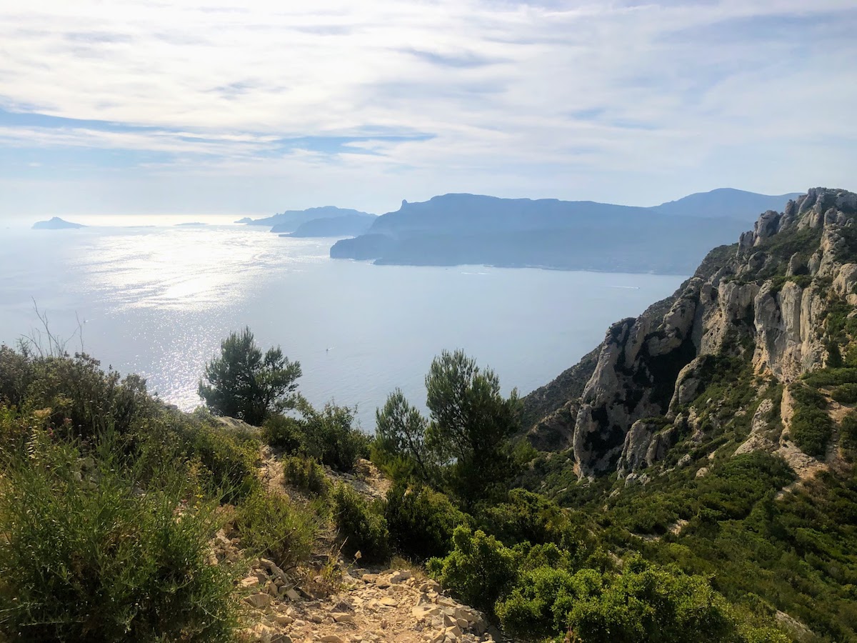 Driving the Route des Cretes in Cassis