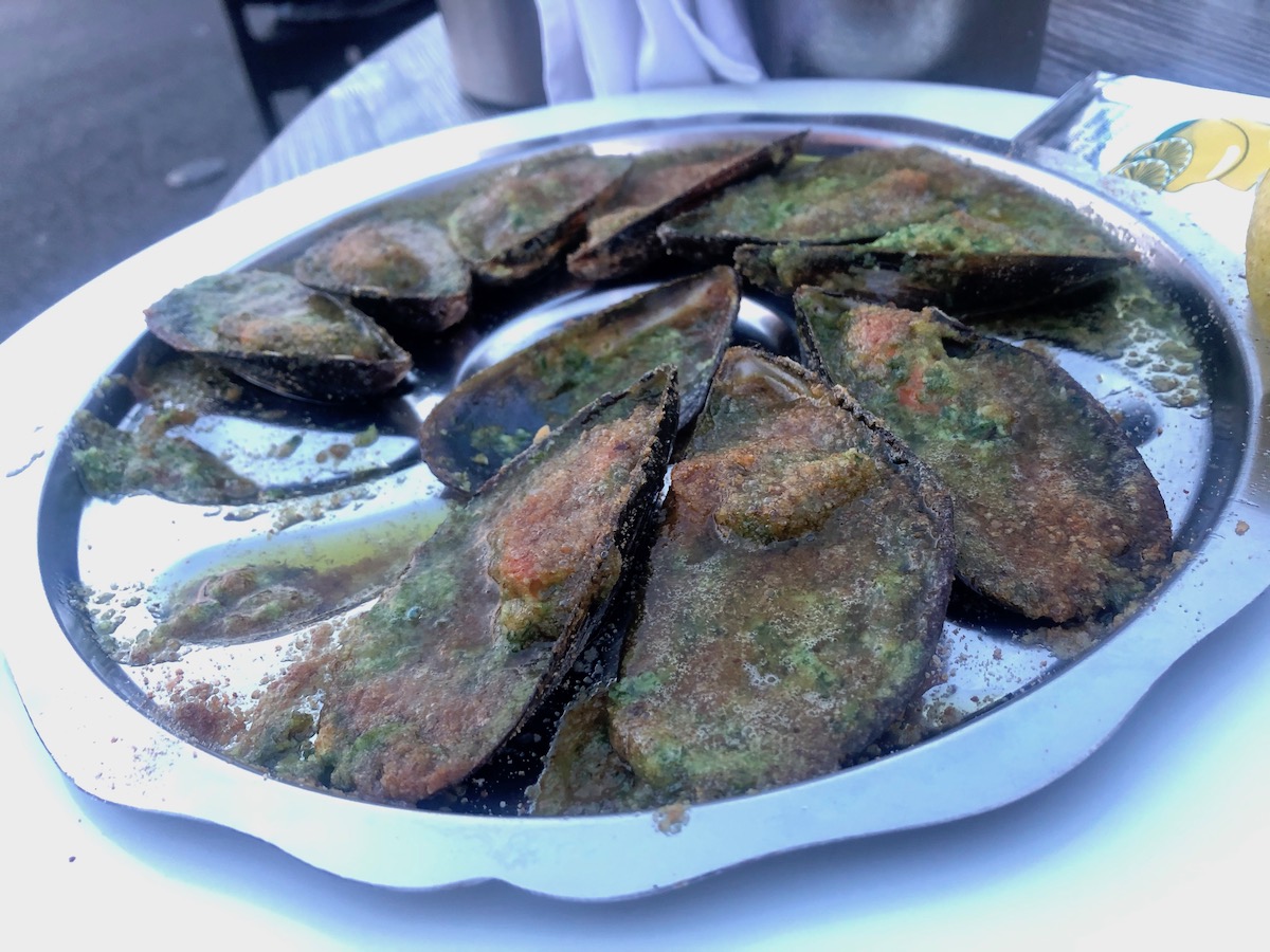 The oysters from La Nonna d'Oro Cassis, France