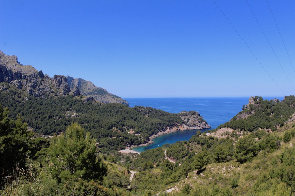 Cala Tuent nearby Port de Soller Mallorca