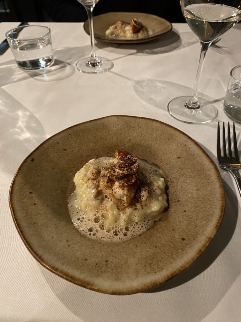 A langoustine risotto. I adored this dish and would have licked the plate clean if it were appropriate.