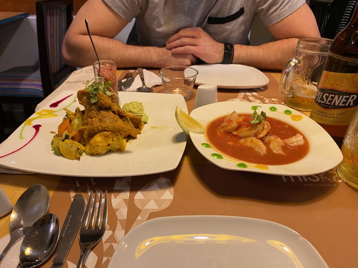 Dinner at Miskay, Quito