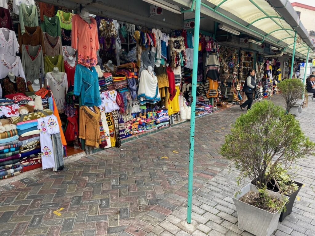 La Mariscal Artisan Market in Quito Ecuador