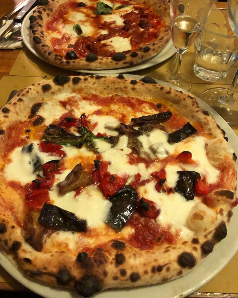 Pizza at Bella Storia