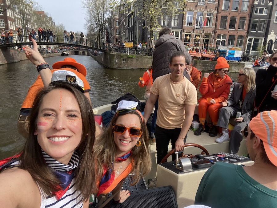 A boat ride on King's Day