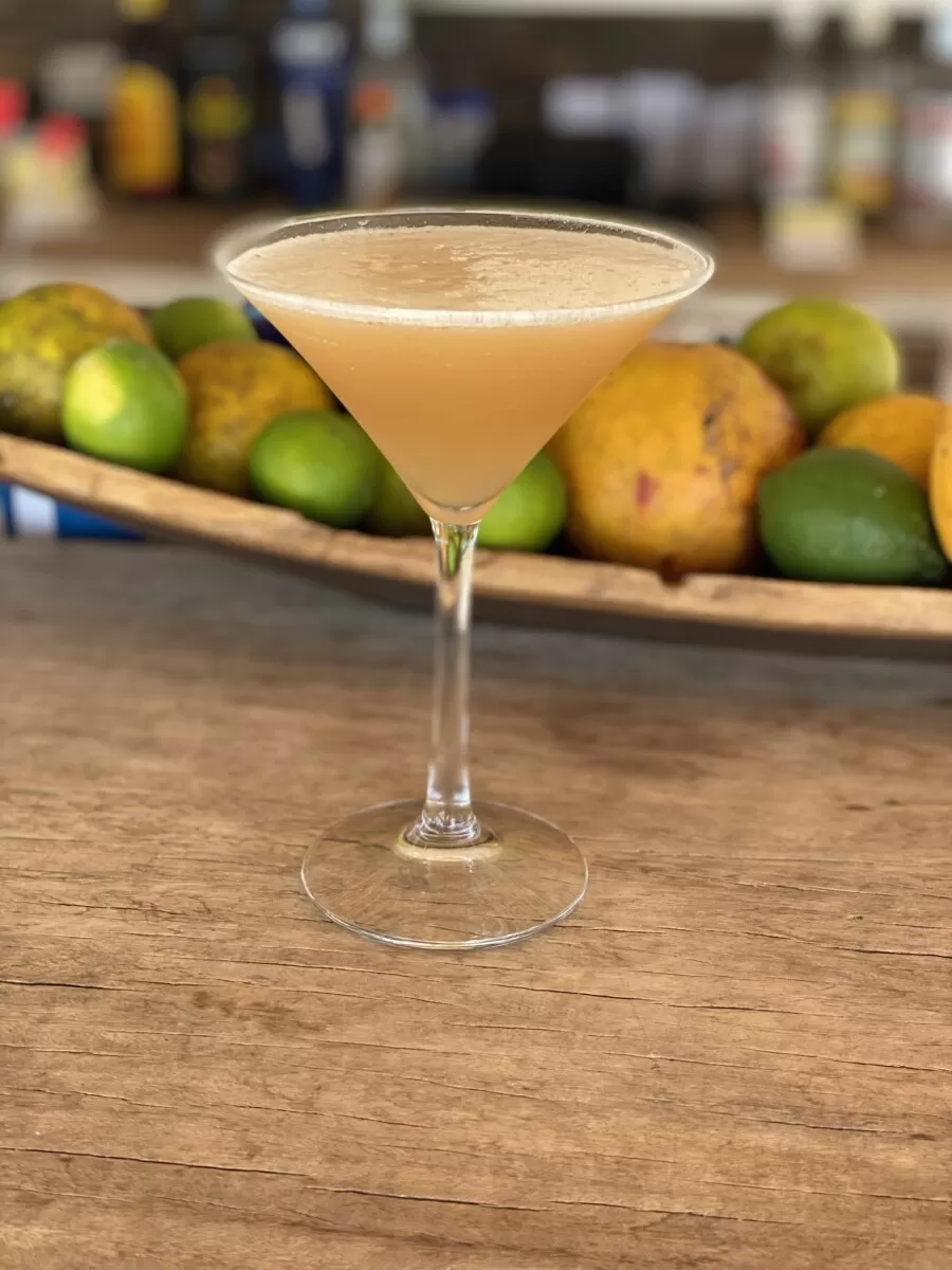 The French Kiss cocktail at Bliss Beach