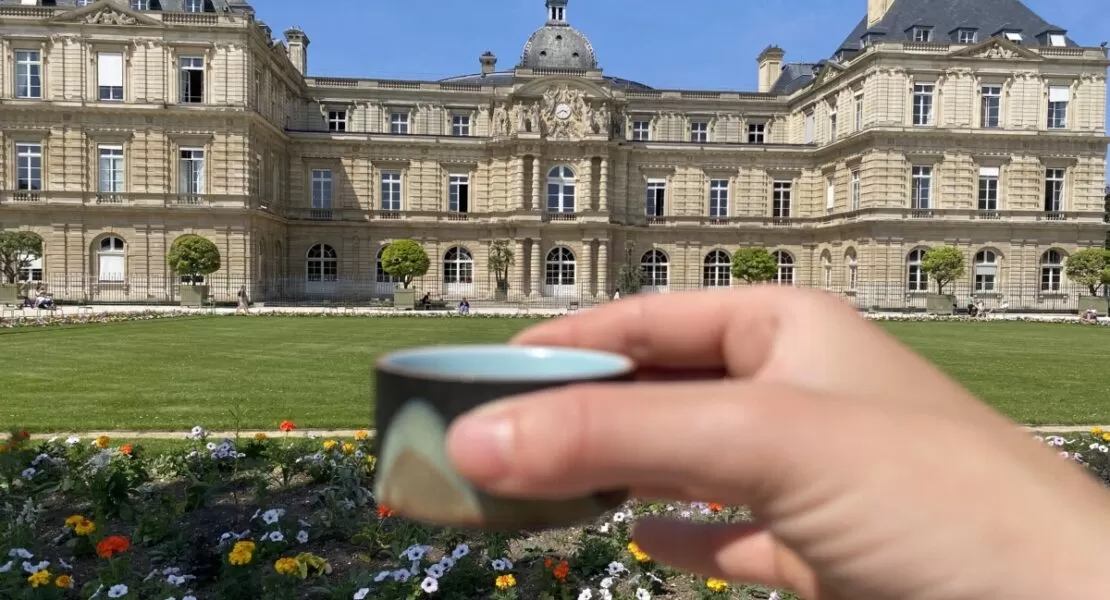 Tea time at Jardin du Luxembourg, Paris